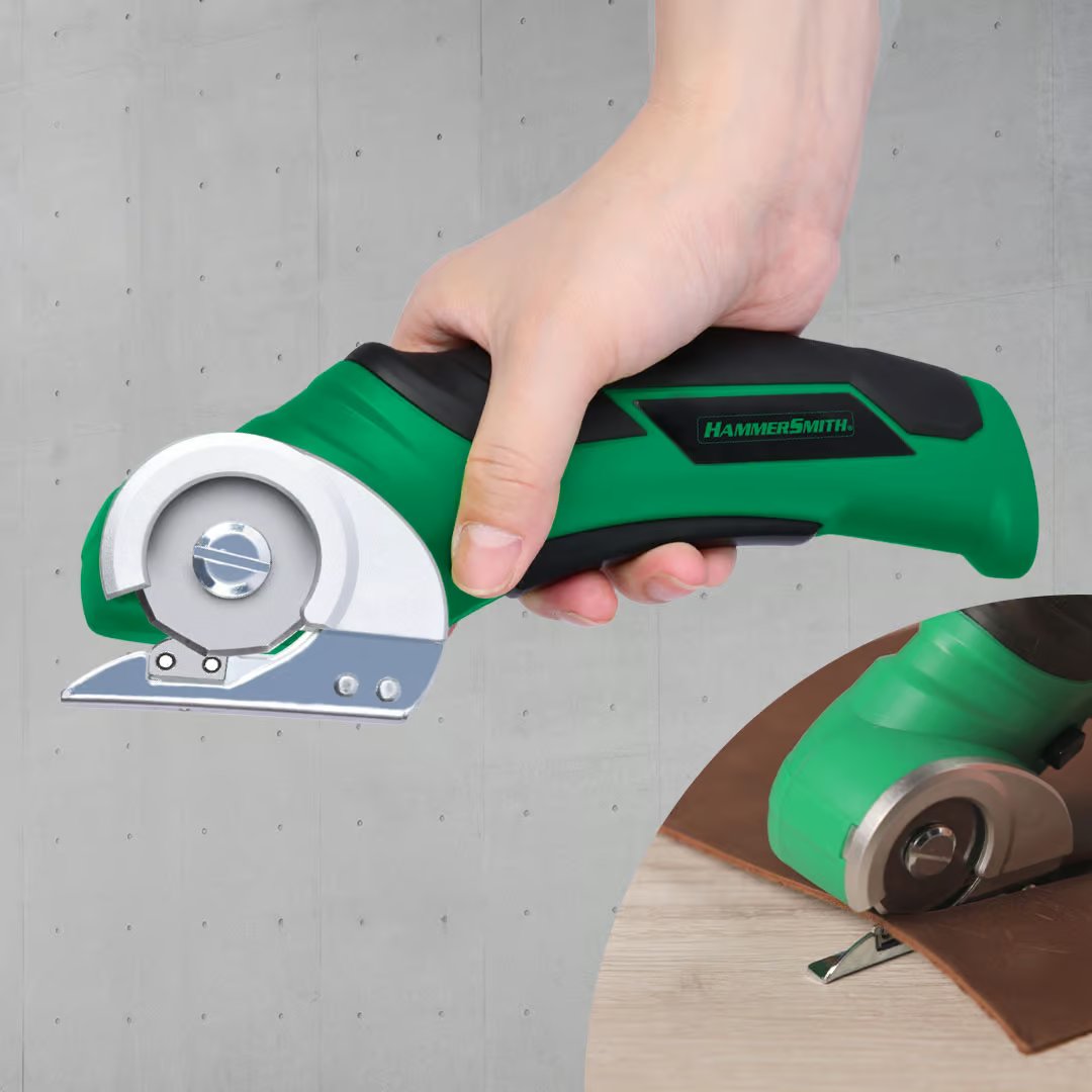 Cutter à batterie Hammersmith SharpSpin - Utilisation sans fil - Coupes précises - Sûr et maniable